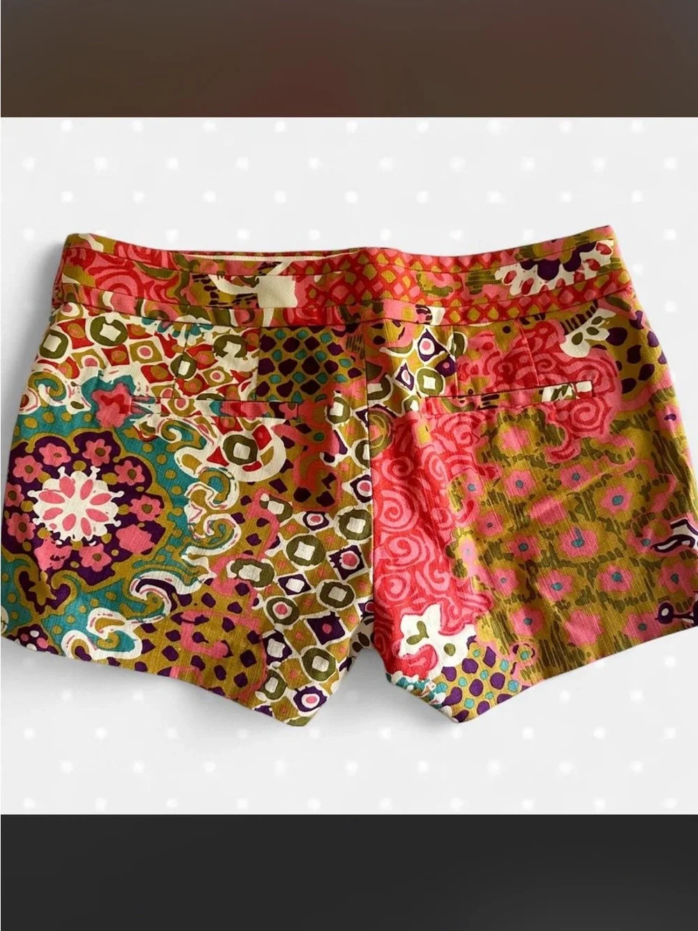 J. Crew Multicolor Floral Paisley Print Women’s Shorts